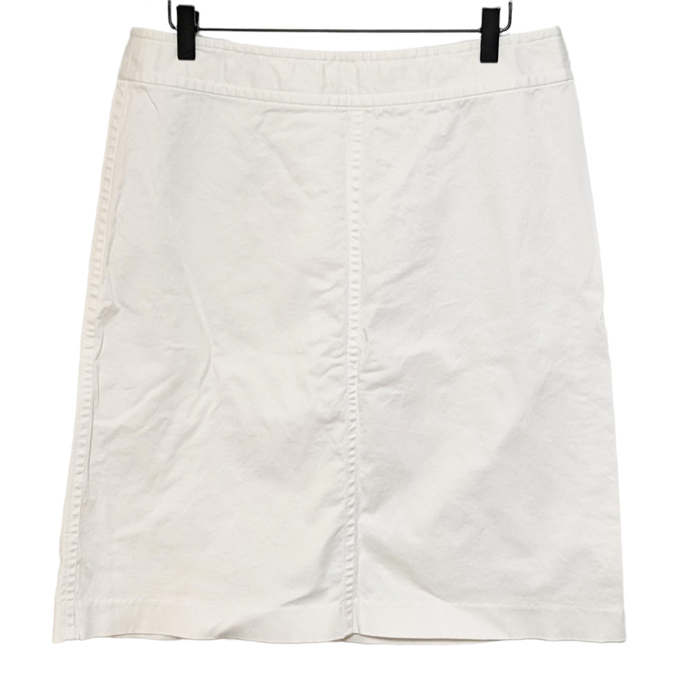 Banana Republic White Pencil Skirt